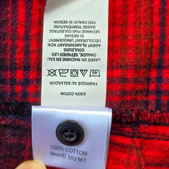 NWOT L.L. Bean Chamois Plaid Tunic - Picture 3 of 12